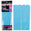 Fantasías Miguel Art.2191 Papel China Con Ondas 50x66cm 10pz Azul Claro
