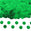 Fantasías Miguel Art.8602 Confetti Metálizado 1cm 30g Verde